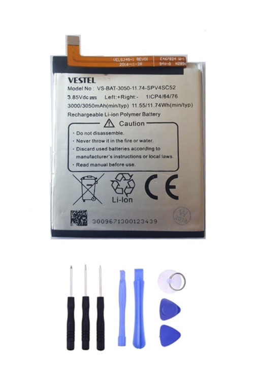 Venüs Z10 Vs-bat-3050 Batarya Pil (3050 Mah)