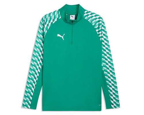 Teamliga26 Training 1/4 Zip Erkek Futbol Antrenman Uzun Kollu Tişört 65972405 Yeşil