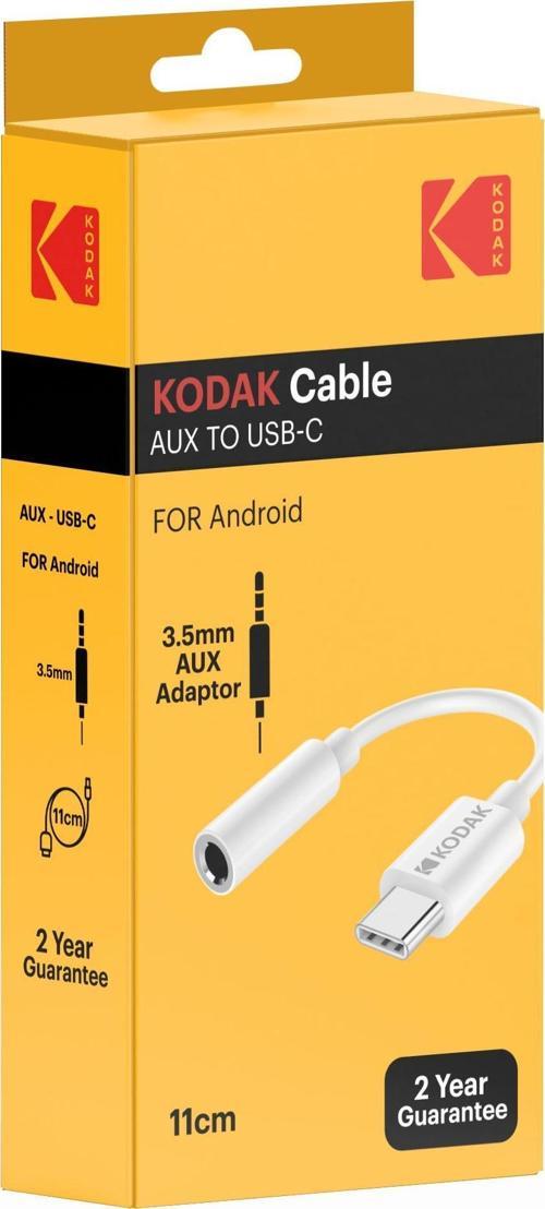 Android  için AUX - Type C Kablo - 11 cm