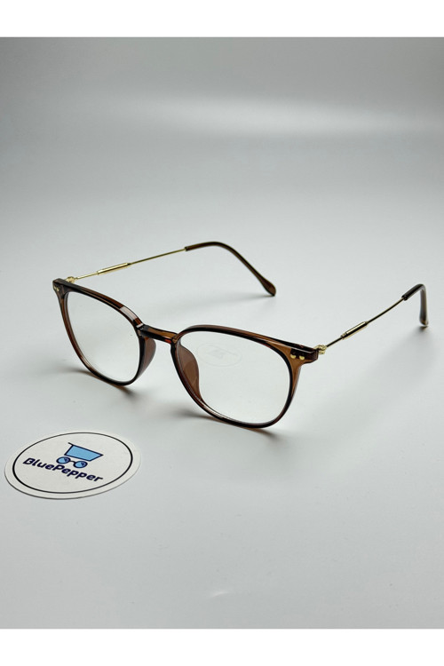 BluePepper HERA | Mavi Işık Korumalı Gözlük Klasik Model Optik Uyumlu Camları Değiştirilebilir 51-19-142