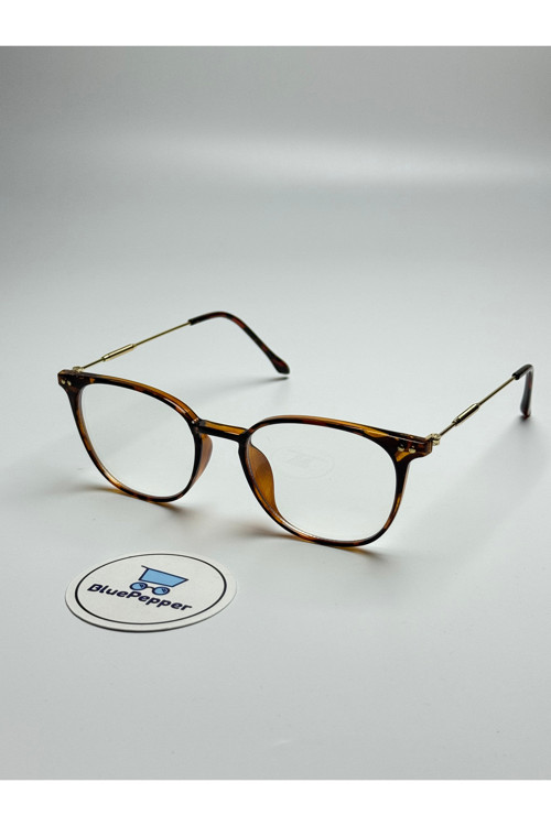 BluePepper HERA | Mavi Işık Korumalı Gözlük Klasik Model Optik Uyumlu Camları Değiştirilebilir 51-19-142