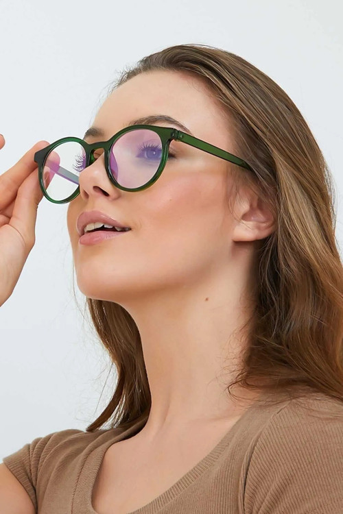 BluePepper Unisex Mavi Işık Filtreli Korumalı Bilgisayar Ekran Gözlüğü Blue Block Yeni Sezon BlueBlock