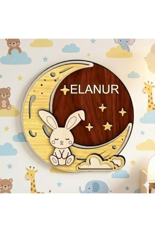 Hoş Geldin Yenidoğan Bebek Süsü İsimli Tavaşnlı Model