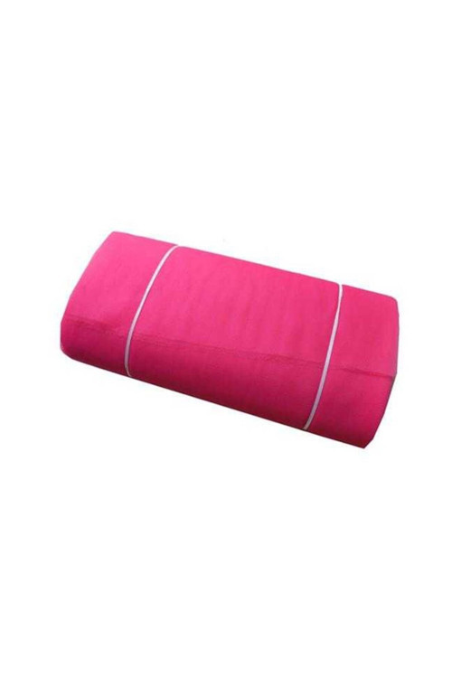 Kristal Tül Fuşya 5 Metre Süsleme Tülü