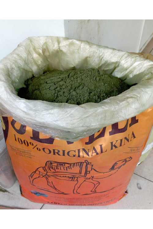 Toz Kına, Yoğurmalık Yüzde Yüz Toz Kına, Kına Malzemesi 750 gram
