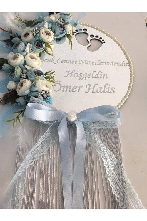 Hoşgeldin Bebeğim Özel Tasarım Kapı Süsü