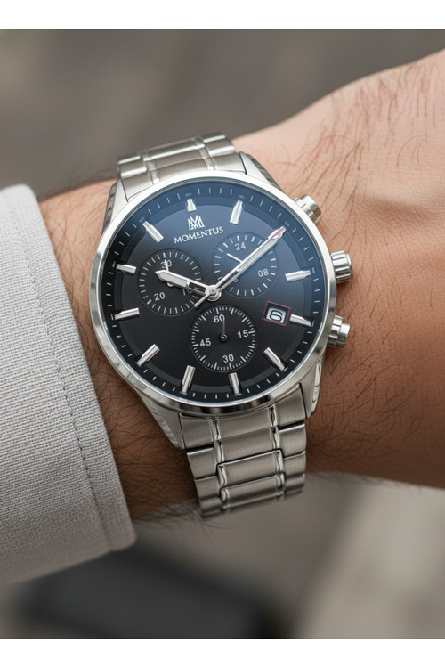 Gümüş Çelik Kordon Erkek Kol Saati Sc380S-04Ss
