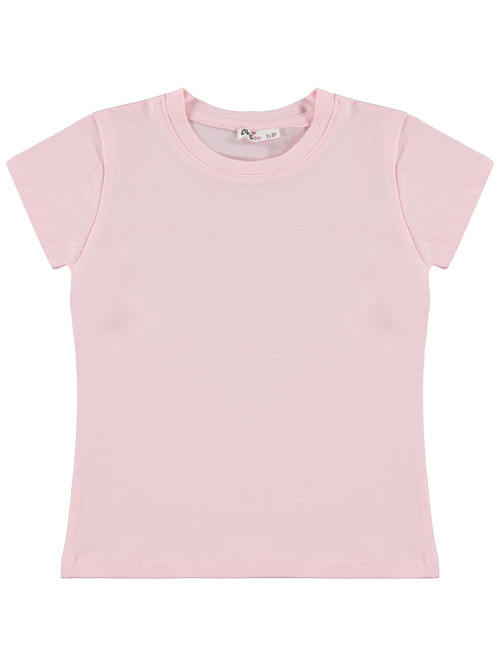 Basic 2-5 Yaş Tişört - Pembe
