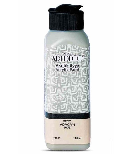 Akrilik Boya 140 ml Adaçayı - 4 adet