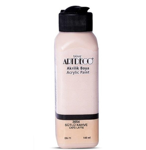 Akrilik Boya 140 ml Sütlü Kahve 4 adet