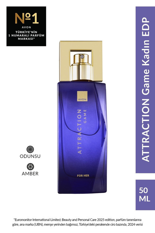 Attraction Game Kadın EDP 50ml