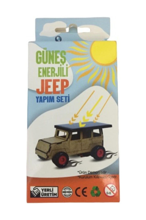 Güneş Enerjili Jeep Yapım Seti