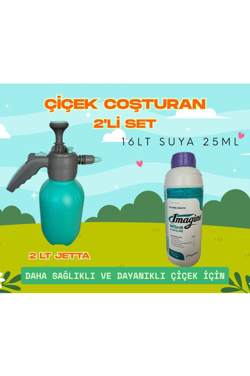2lt El Pompası+ Çiçek Coşturan Fosfor Yaprak ve Toprak gübresi(1lt)