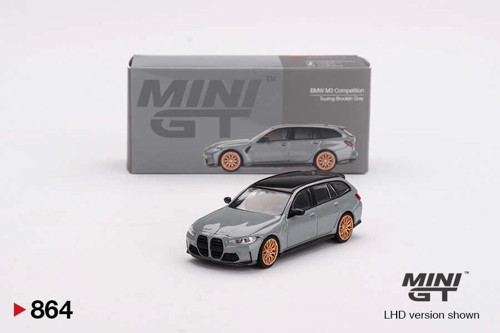MGT00864 1/64 BMW M3 Competition Touring Brooklyn Grey