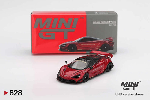 MGT00828 1/64 McLaren 720S LB Works Gem Red