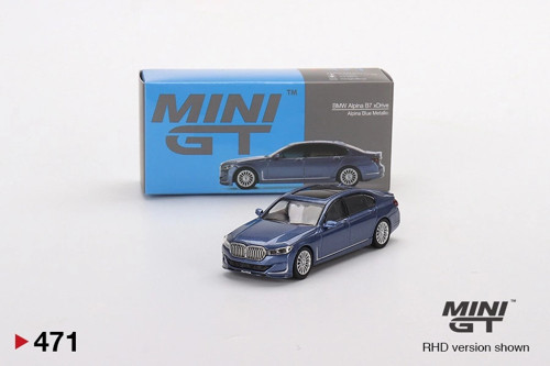 MGT00471 1/64 BMW Alpina B7 xDrive Alpina Blue Metallic