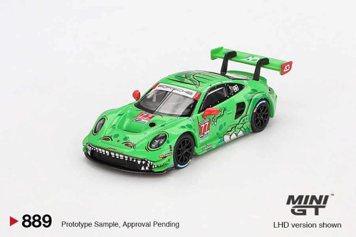 MGT00889 1/64 Porsche 911 GT3 R AO Racing 2024 IMSA Daytona 24 Hrs GTD Pro 2nd Plac