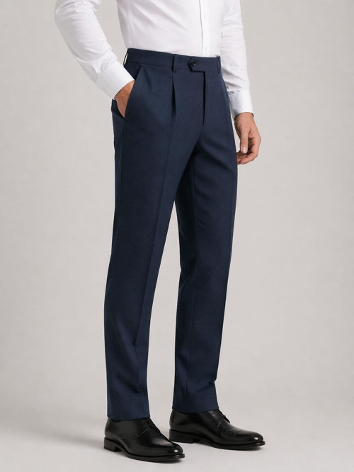 Ricati Regular Fit Pileli Erkek Kumaş Pantolon - 7621