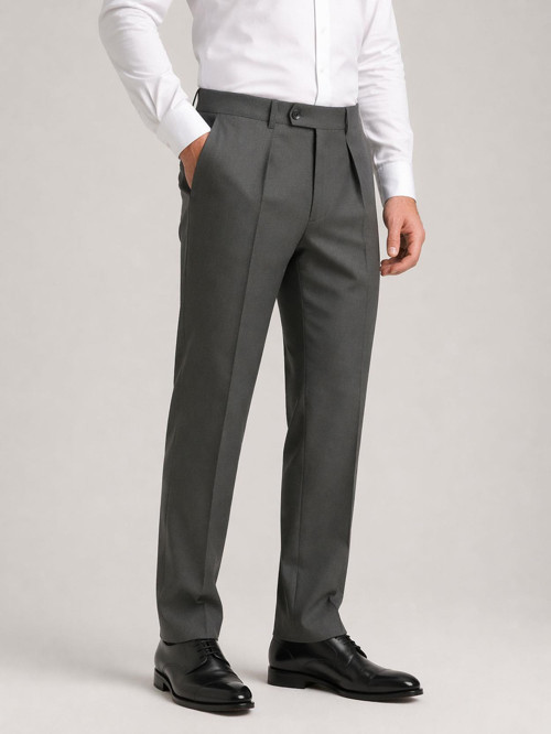 Ricati Regular Fit Pileli Erkek Kumaş Pantolon - 7621