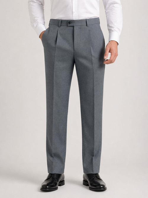 Ricati Regular Fit Pileli Erkek Kumaş Pantolon - 7621