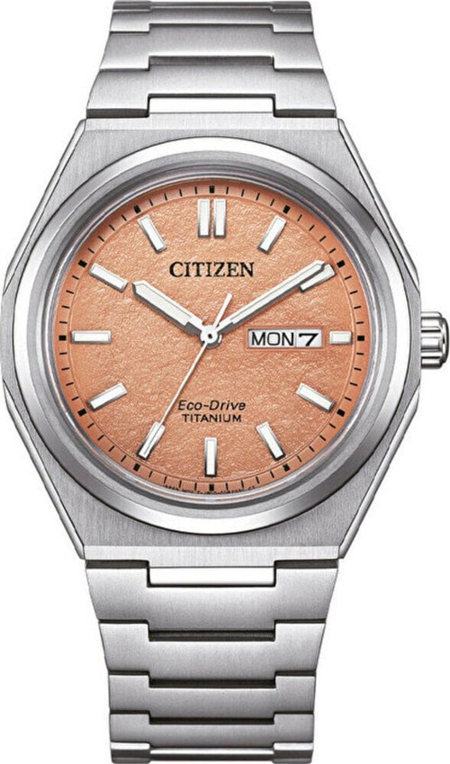 Zenshin Super Titanium AW0130-85ZE Eco-Drive Erkek Kol Saati