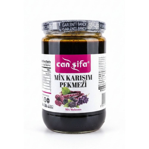 Mix Karışım Pekmezi(Üzüm, Dut, Hurma ve Keçiboynuzu Pkemezleri Karışımı) - 850 Gr