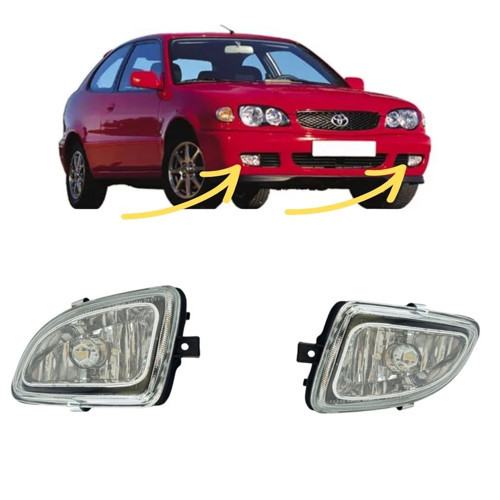 Toyota Corolla zzz111 Sağ Sol Sis Far 2000-2001
