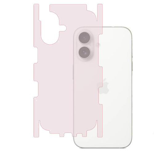 Iphone 16 ile Uyumlu 360 Arka Kaplama