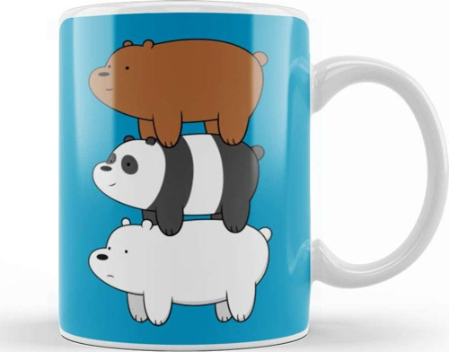 We Bare Bears 010 Kupa Bardak Porselen