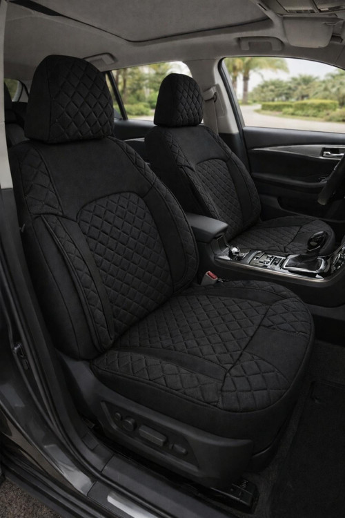 Chery Tiggo Araçlara Uyumlu Oto Koltuk Kılıfı Seti- Efesum Siyah