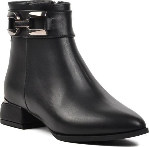 248035 Siyah İçi Polarlı Kadın Bot