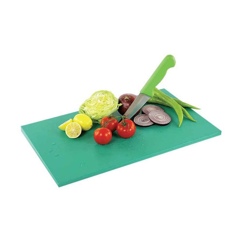 Plastik Polietilen Doğrama Levhası 40x25x1 Cm (Yeşil)