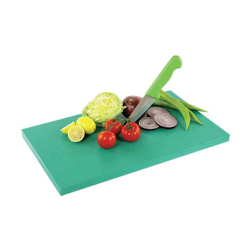 Plastik Polietilen Doğrama Levhası 40x25x2 Cm (Yeşil)