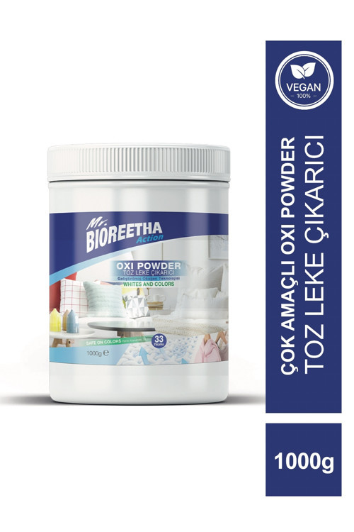 Mr. Bioreetha Action Oxi Powder Toz Leke Çıkarıcı 1000 G