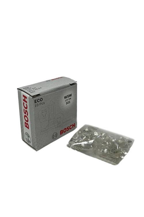 Eco T10 12V Büyük Dipsiz 5W-5W Gösterge, Park Ampulü 10 Adet