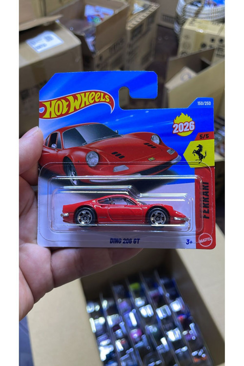 Ferrari Dino 206 GT Metal Koleksiyon Oyuncak Araba JJH56