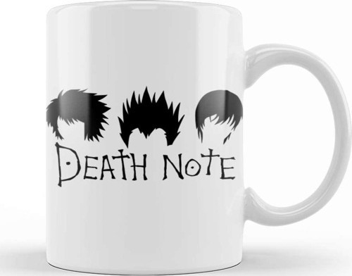 Death Note Death Head Kupa Bardak Porselen