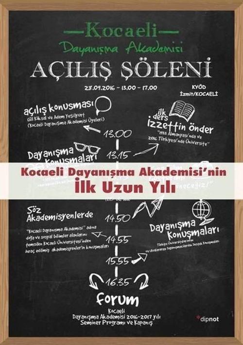 Kocaeli Dayanışma Akademisi'nin İlk Uzun Yılı
