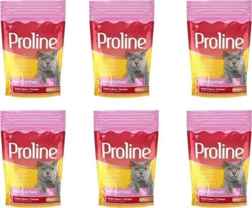 Renkli Taneli Tavuklu Yetişkin Kedi Maması 400 Gr X 6 Adet