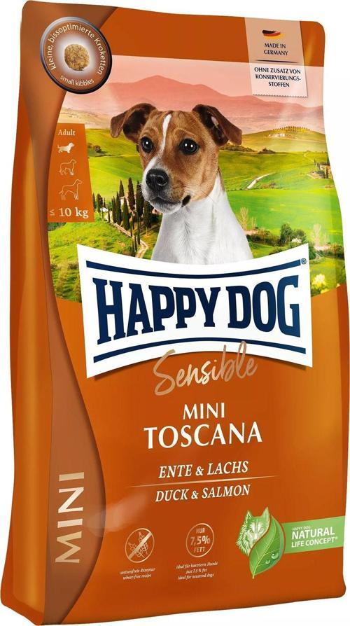 Sensible Mini Toscana Ördekli ve Somonlu Köpek Maması 4 kg
