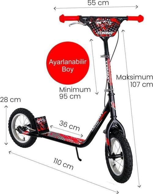 İkon 12 Jant Çocuk Scooter