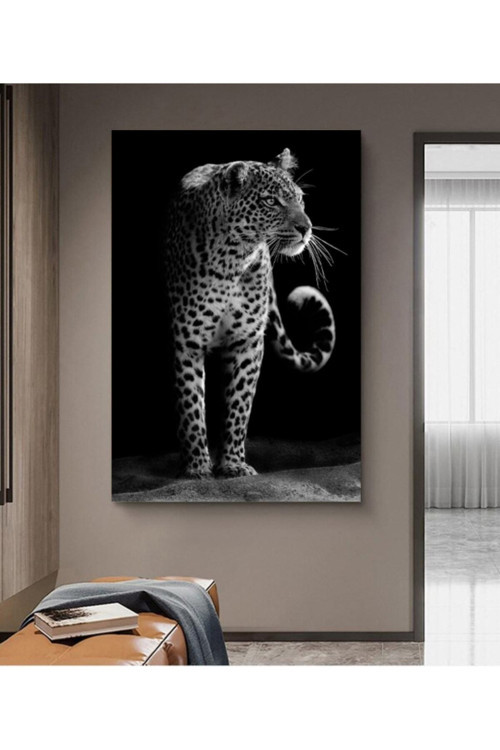 Aslan Leopar Kanvas Tablo Asl-460-69