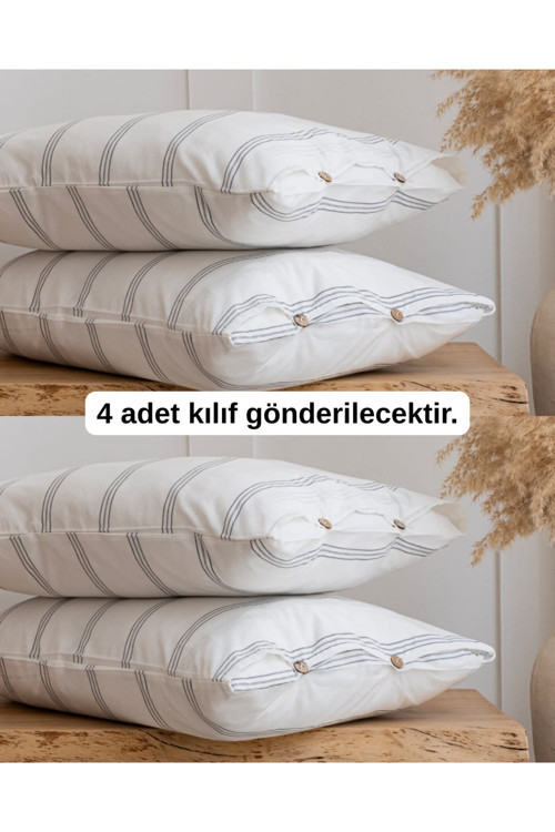 4'lü Yastık Kılıfı