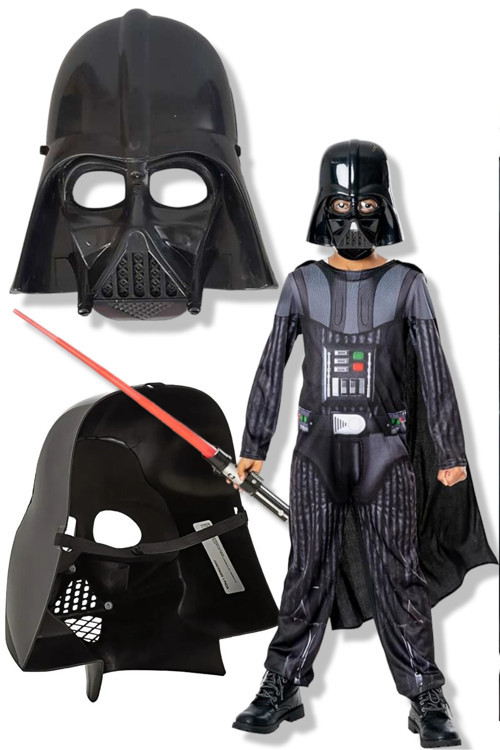 Star Wars Uzay Yolu Şavaşları Dart Wader Maske Parti Maskesi Kostüm Aksesuarı