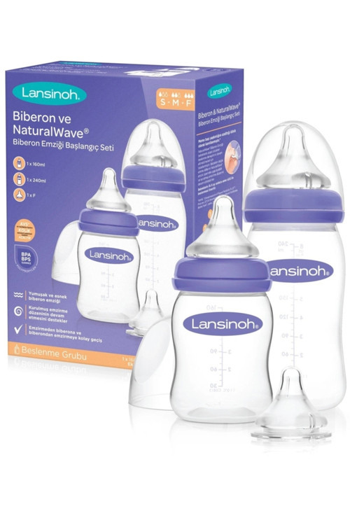 76330 Biberon Ve Naturalwave Biberon Emziği Başlangıç Seti