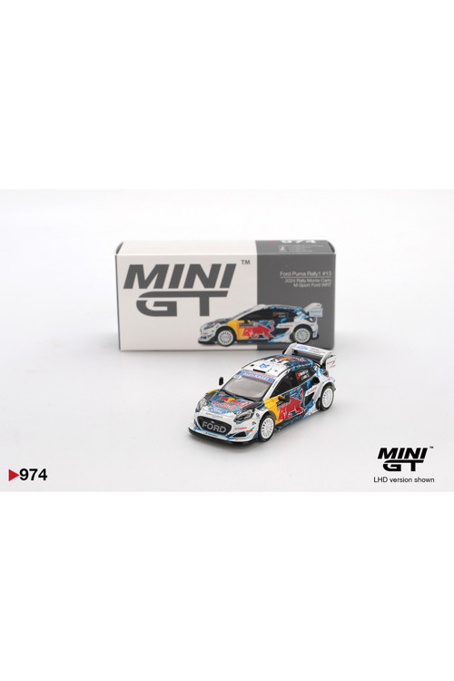 974 1/64 Ford Puma Rally1 M-Sport Ford WRT 2024 Rally Monte Carlo/ China