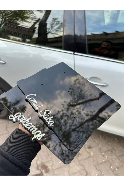 Kişiye Özel Motor Full Pleksi Plakalık