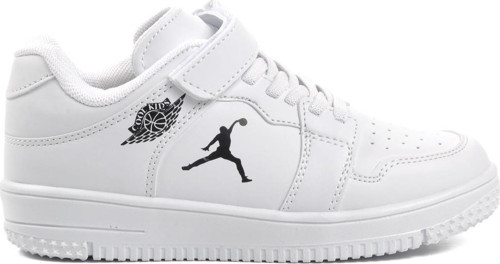 Haykat Kısa-F Beyaz Cırtlı Çocuk Sneaker
