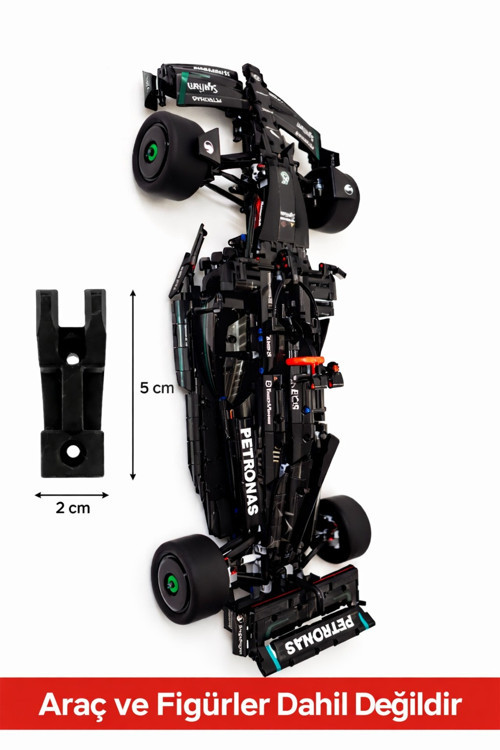 42171 Mercedes AMG F1 Model Araba Uyumlu Duvar Sergi Stantdı