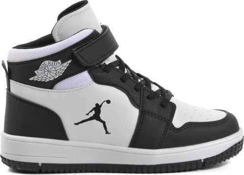 Haykat Uzun-F Siyah-Beyaz Çocuk Hi Sneaker